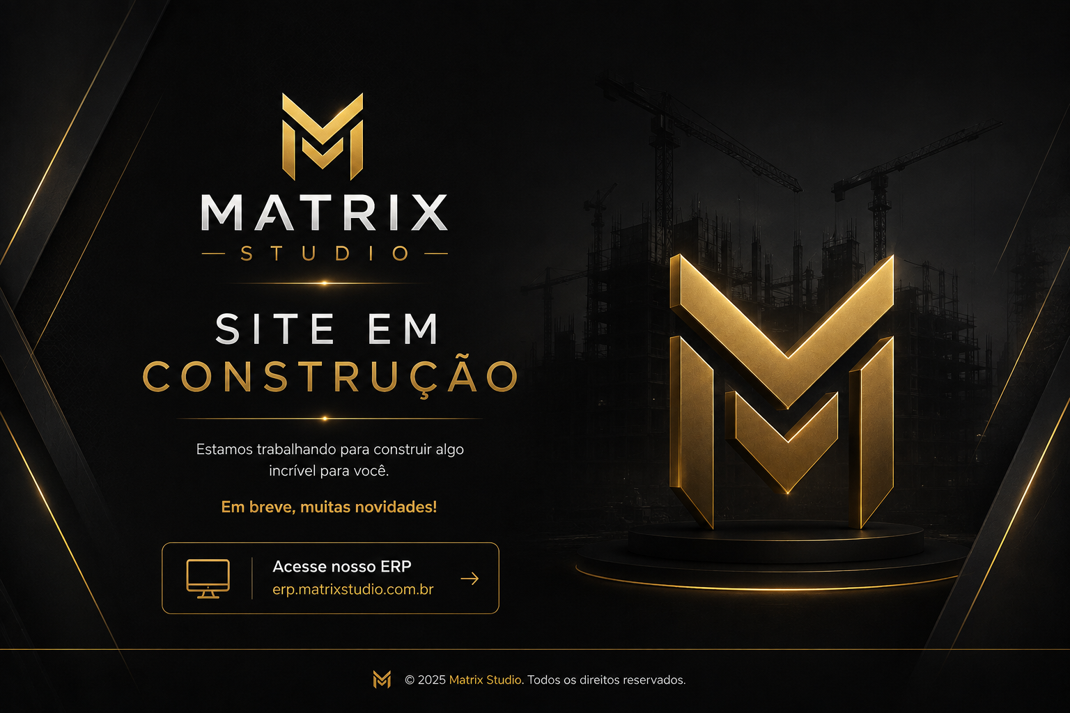 Matrix Studio - Site em construção